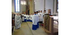 Festgottesdienst zum 50jahrigen Priesterjubiläum von Stadtpfarrer i.R. Geistlichen Rat Ulrich Trzeciok (Foto: Karl-Franz Thiede)